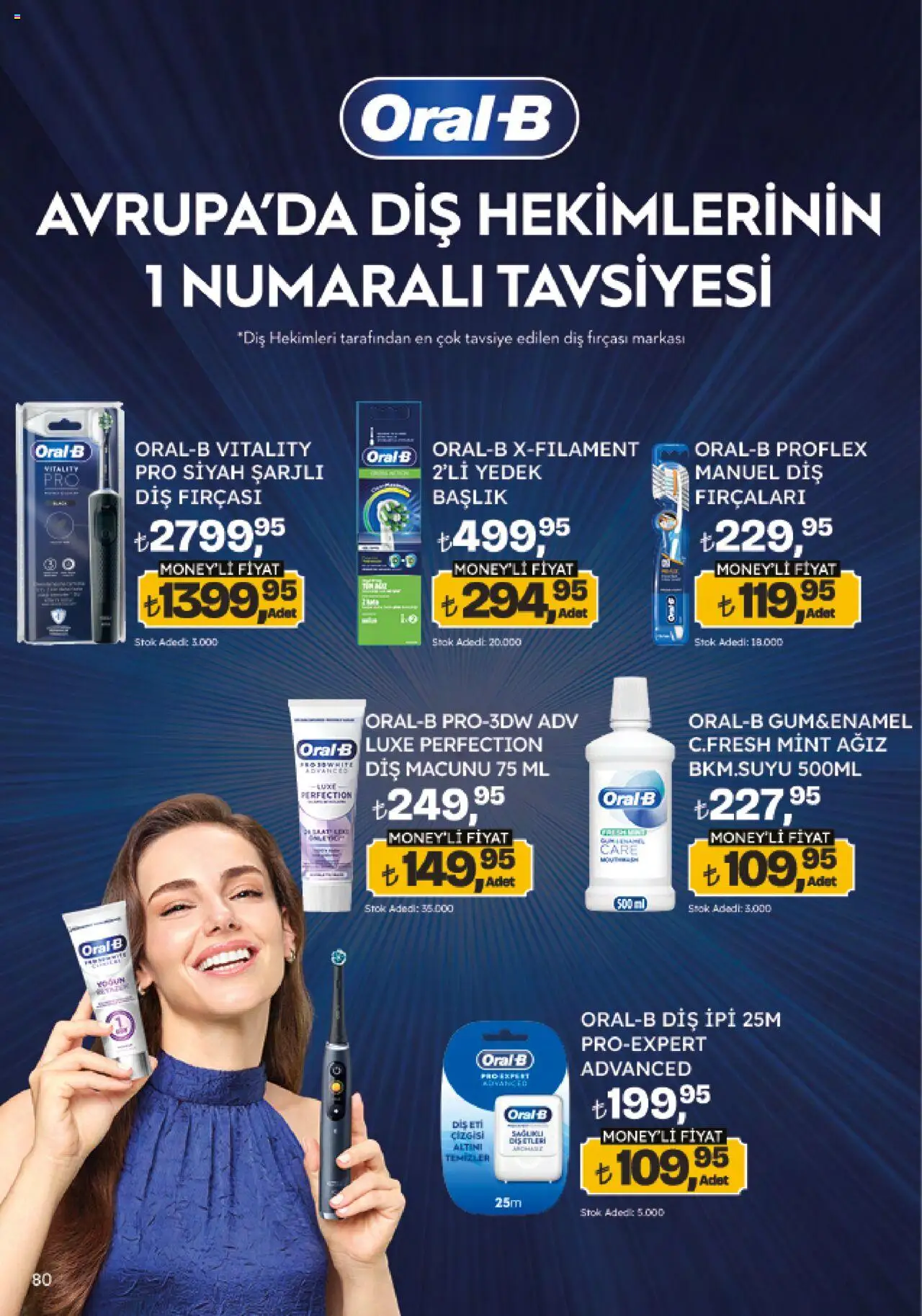 Migros Katalog - Migroskop - 22.05.2025 tarihinden itibaren geçerlidir | Sayfa: 80 | Ürünler: Diş macunu, Diş fırçası