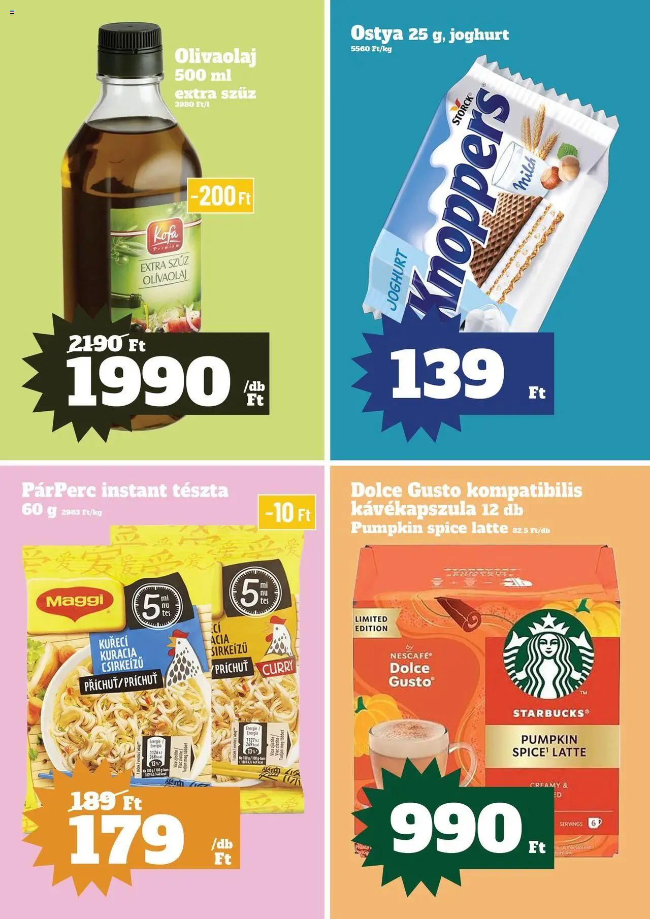 Family Diszkont akciós ujság - amely érvényes a következő dátumtól: 07.08.2025 | Oldal: 23 | Termékek: Maggi, Extra szűz olivaolaj, Tészta, Olívaolaj