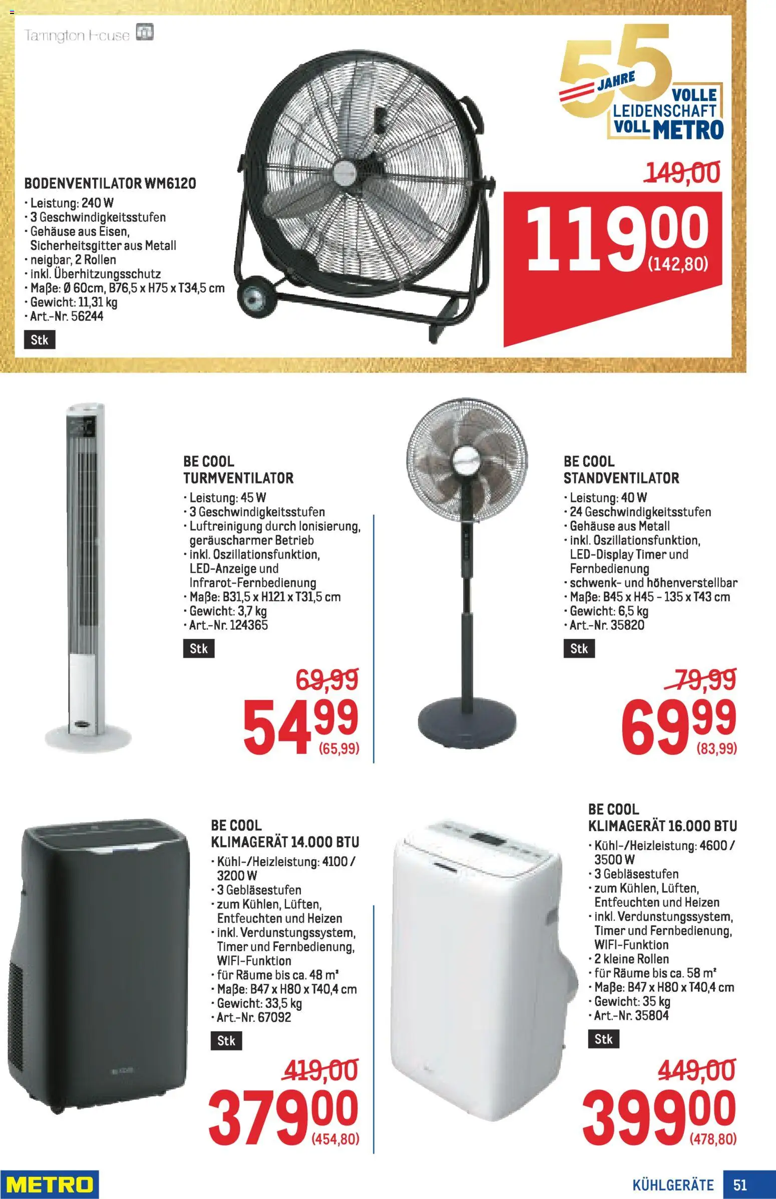 Metro angebote Profi gültig ab 30.04.2026 | Seite: 51 | Produkte: Gewicht