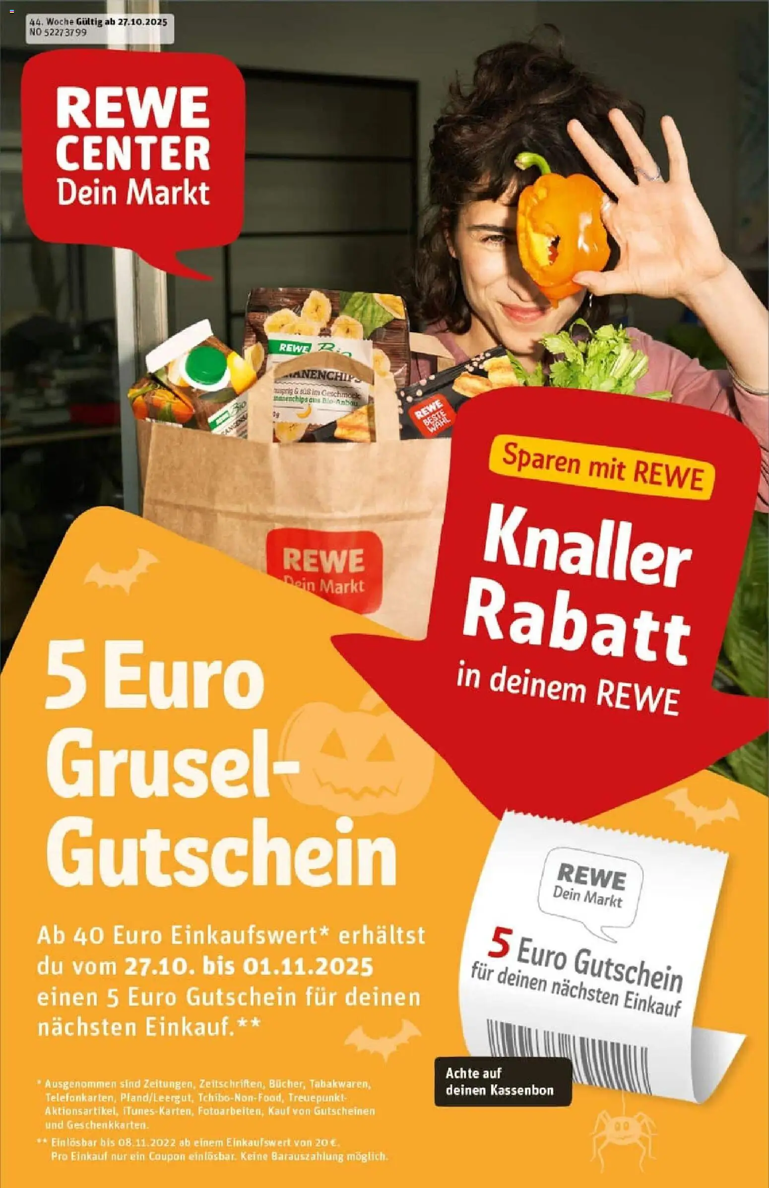Rewe prospekt Salzgitter	 – gültig ab 26.10.2025 | Seite: 1 | Produkte: Chips