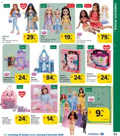 Carrefour - Hypermarkten Speelgoedcatalogus - Voorbeeld van een folder van Carrefour, geldig van 15.10.2025 | Pagina: 33