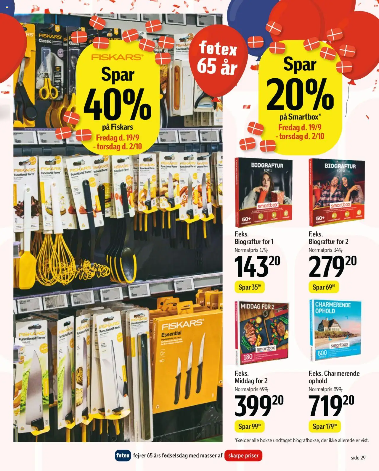 Føtex tilbudsavis – gyldig fra 19.09.2025 | Side: 29 | Produkter: Is