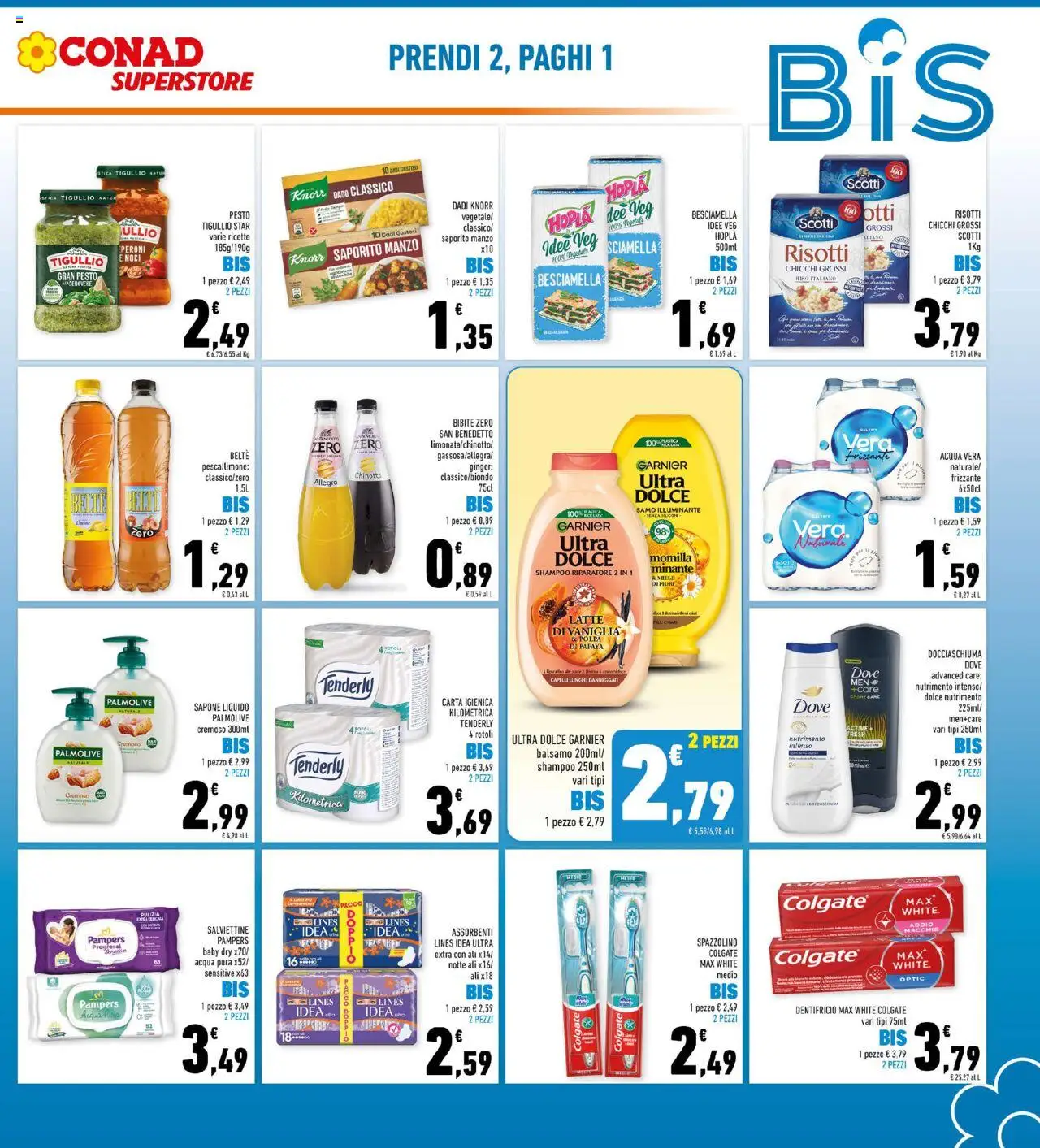 Volantino Conad del 08.10.2025 | Pagina: 5 | Prodotti: Carta igienica, Manzo, Chinotto, Bibite