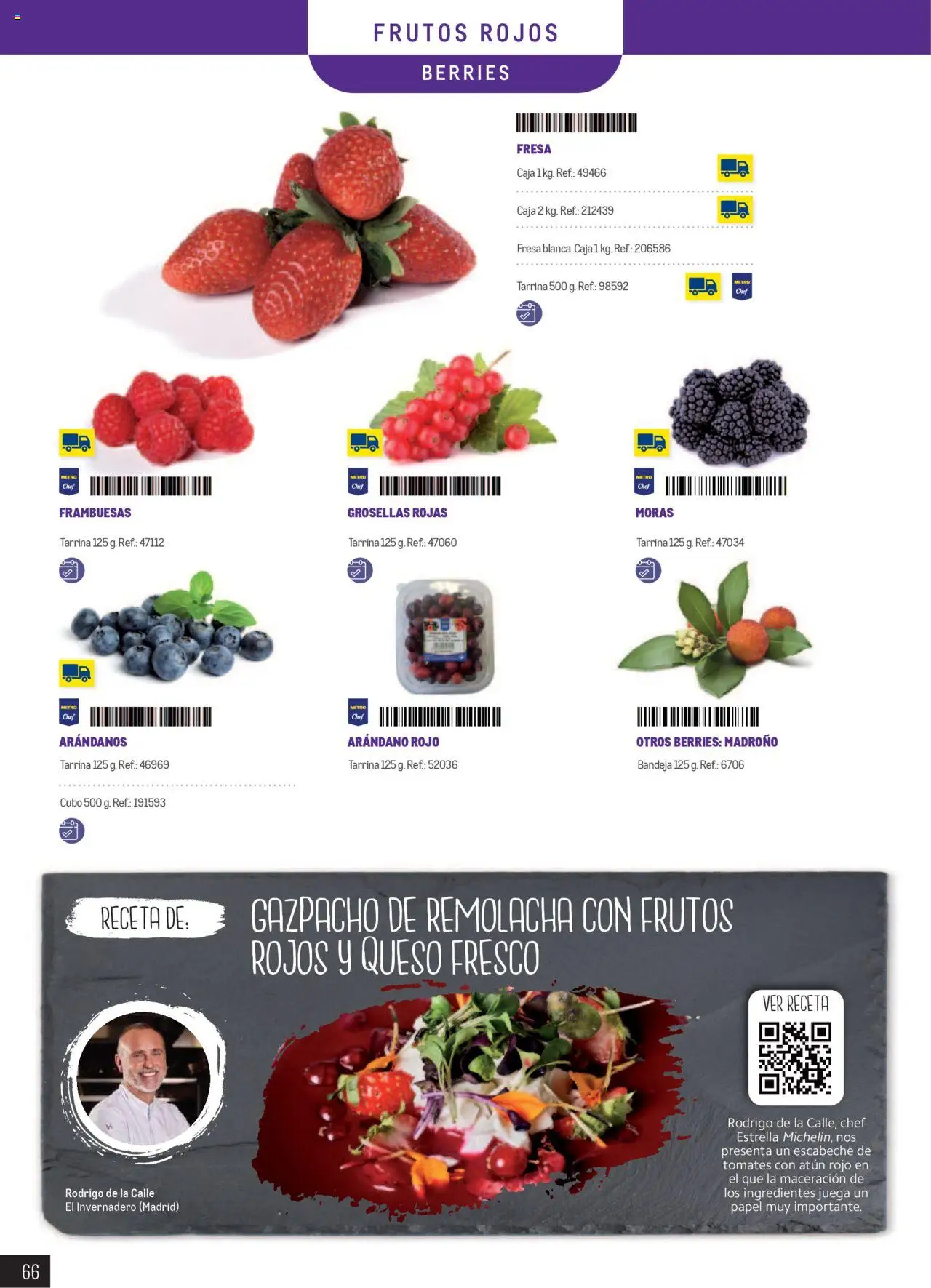 Makro catálogo │ válido desde el 01.01.2025 | Página: 66 | Productos: Queso, Queso fresco, Gazpacho, Bandeja