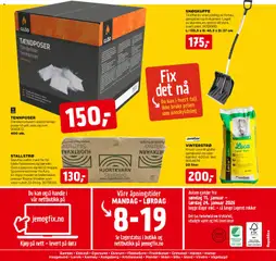 Forhåndsvisning av Jem & Fix kundeavis gyldig fra 11.01.2026 | Side: 16