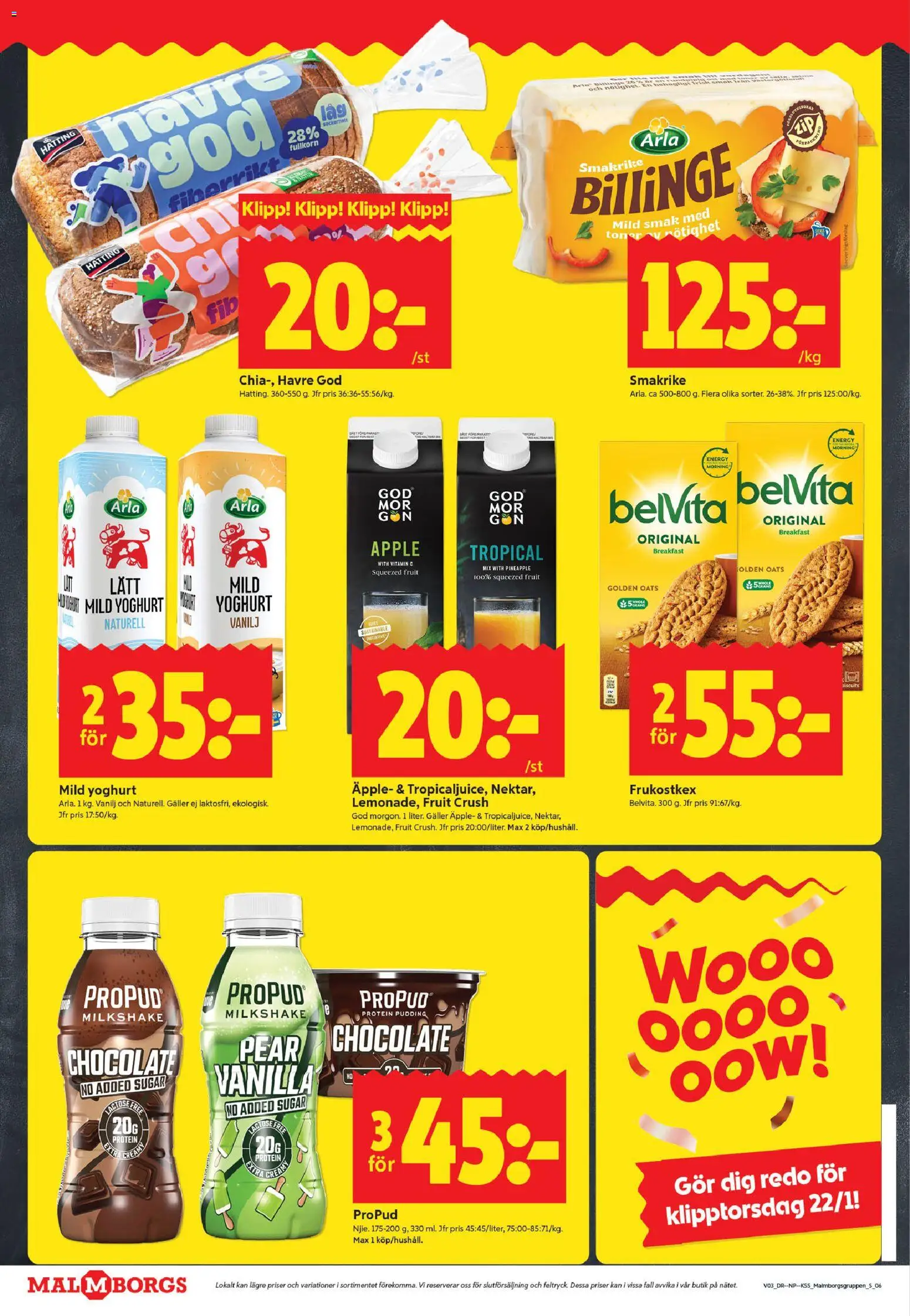 ICA Kvantum reklamblad aktuell från 12.01.2026 | Sida: 6 | Produkter: Galler, Yoghurt, Juice, Äpple