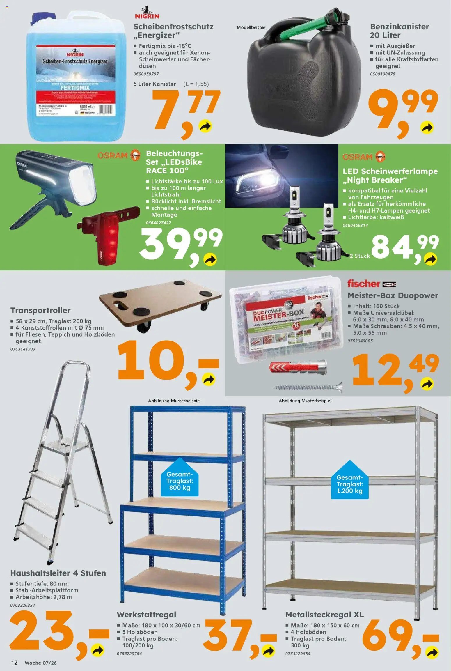 Globus Baumarkt Prospekt Berlin-Treptow	 – gültig ab 09.02.2026 | Seite: 12