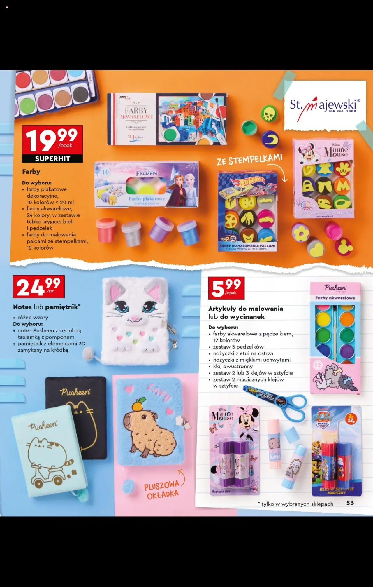 Biedronka - Szkoła od 28.07.2025 | Strona: 55 | Produkty: Zeszyt