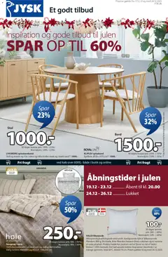 JYSK - Tilbud gyldig fra 17.12.2025