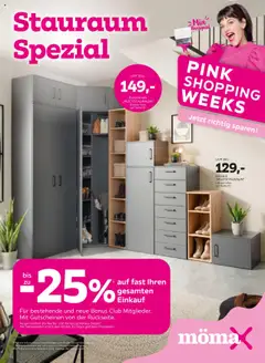 Mömax Stauraum Spezial ab 15.09.2025 gültig