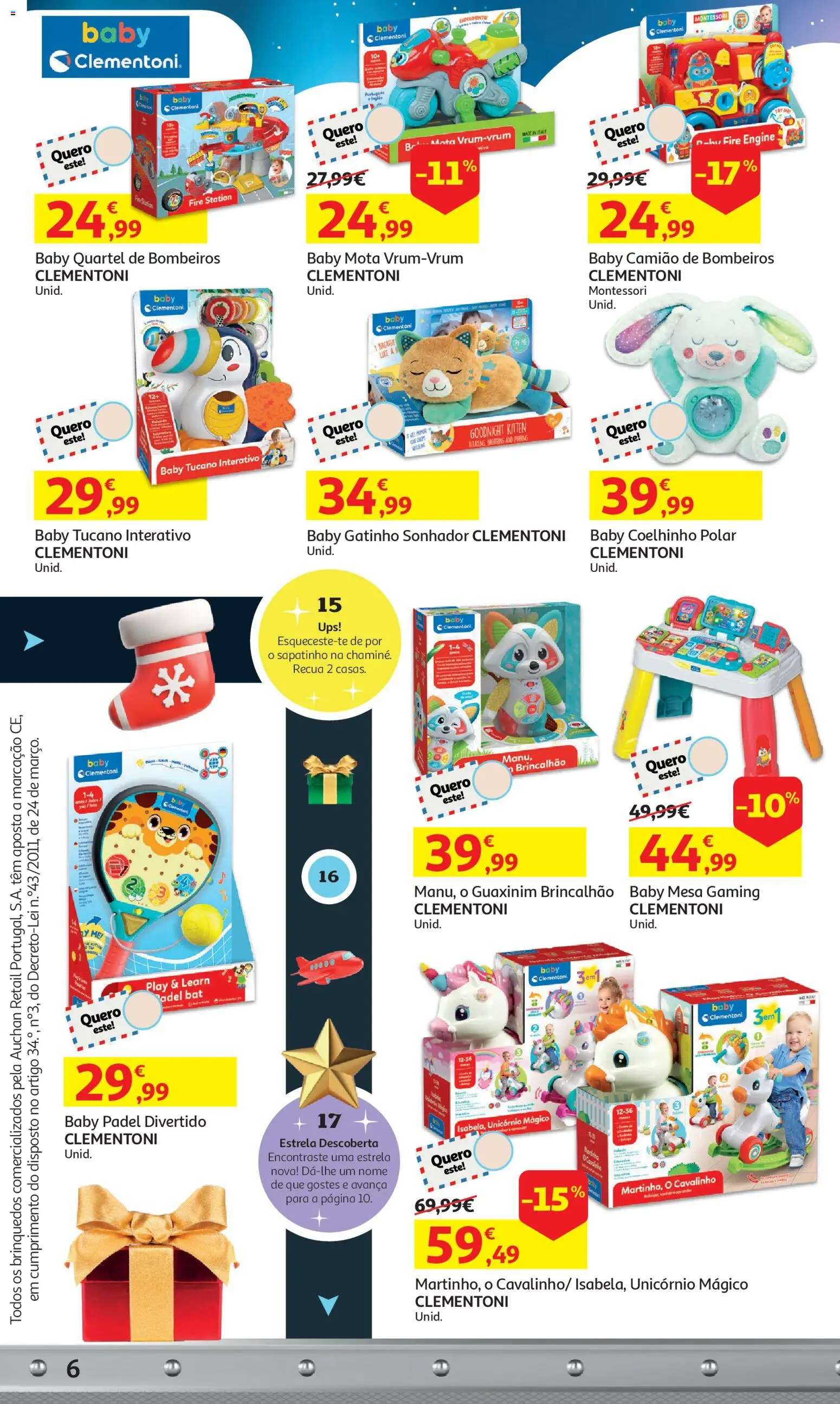 Auchan - A grande fábrica de Natal │ válido de 05.11.2025 | Página: 6 | Produtos: Mesa