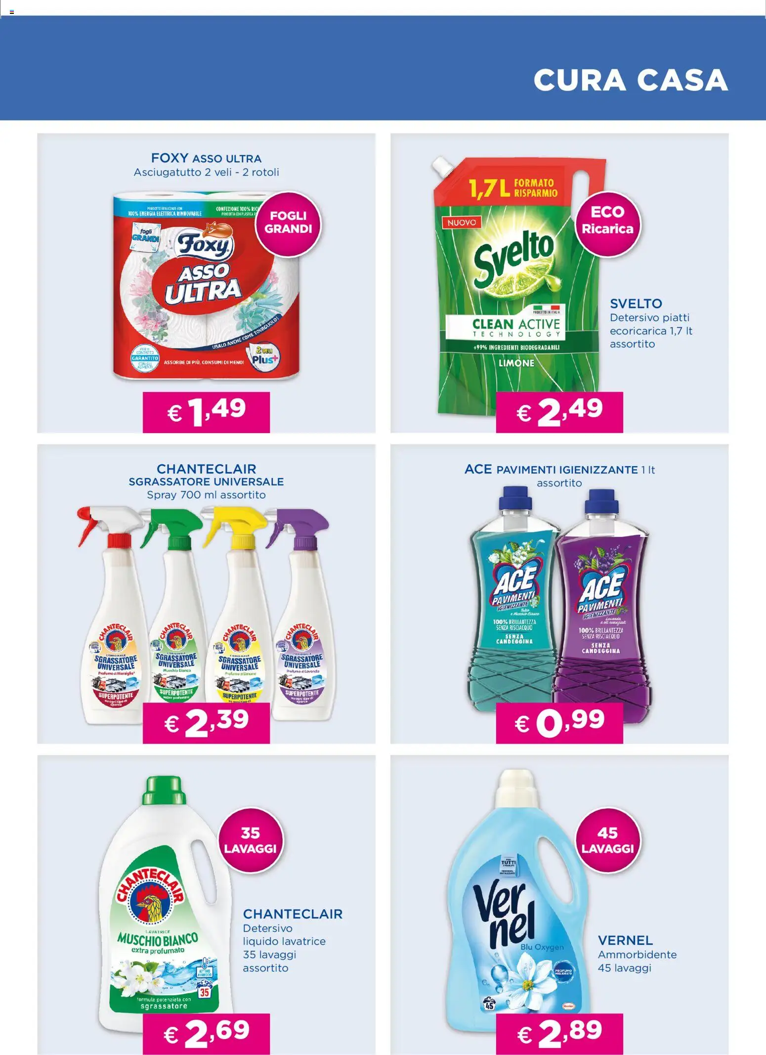 Volantino Acqua e Sapone del 18.02.2026 | Pagina: 7 | Prodotti: Limone, Asciugatutto, Lavanda, Profumo