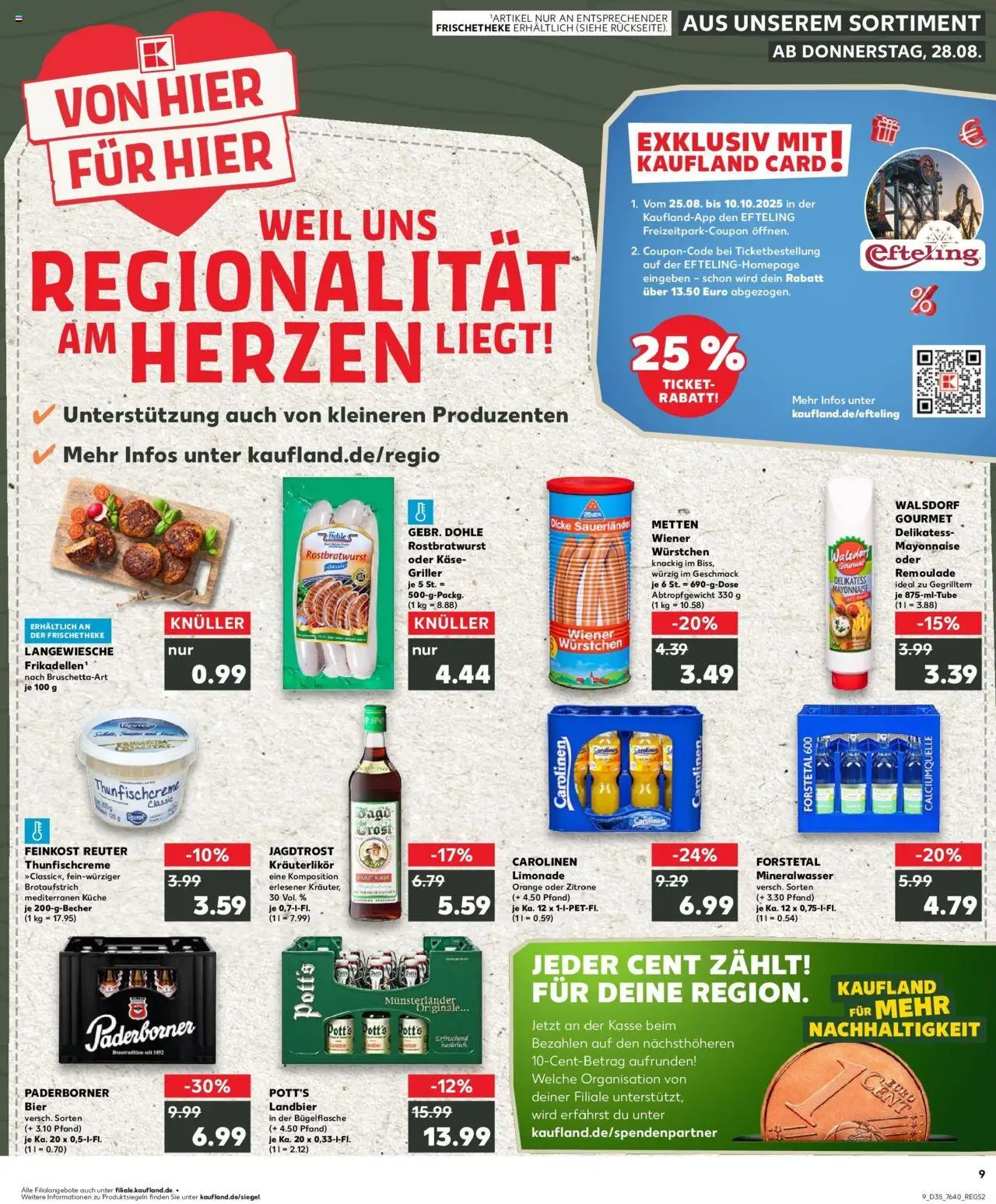 Kaufland prospekt Beckum	 – gültig ab 31.08.2025 | Seite: 20 | Produkte: Käse, Limonade, Mayonnaise, Zitrone