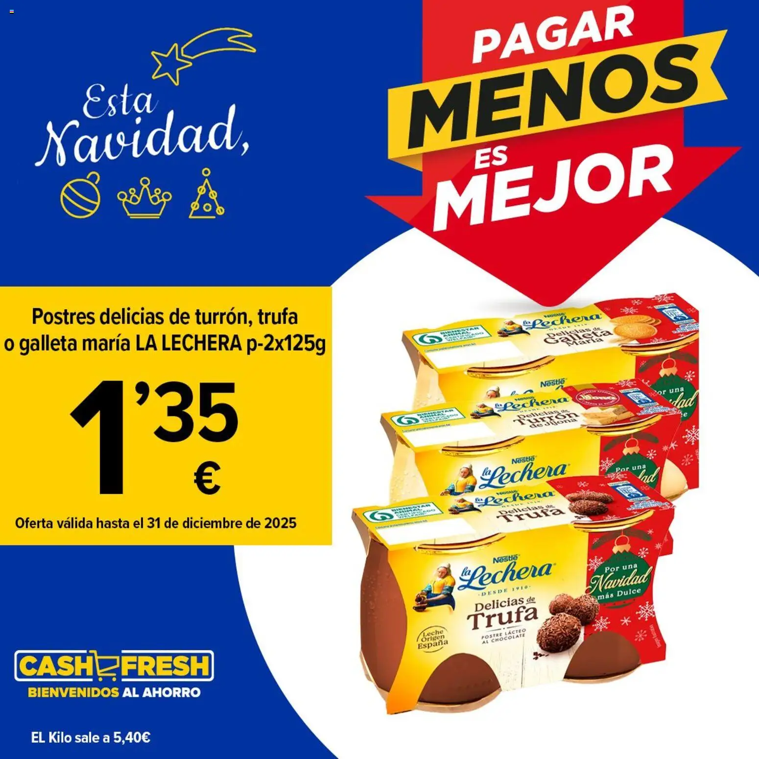 Cash Fresh folleto │ válido desde el 29.12.2025 | Página: 8 | Productos: Leche, Chocolate