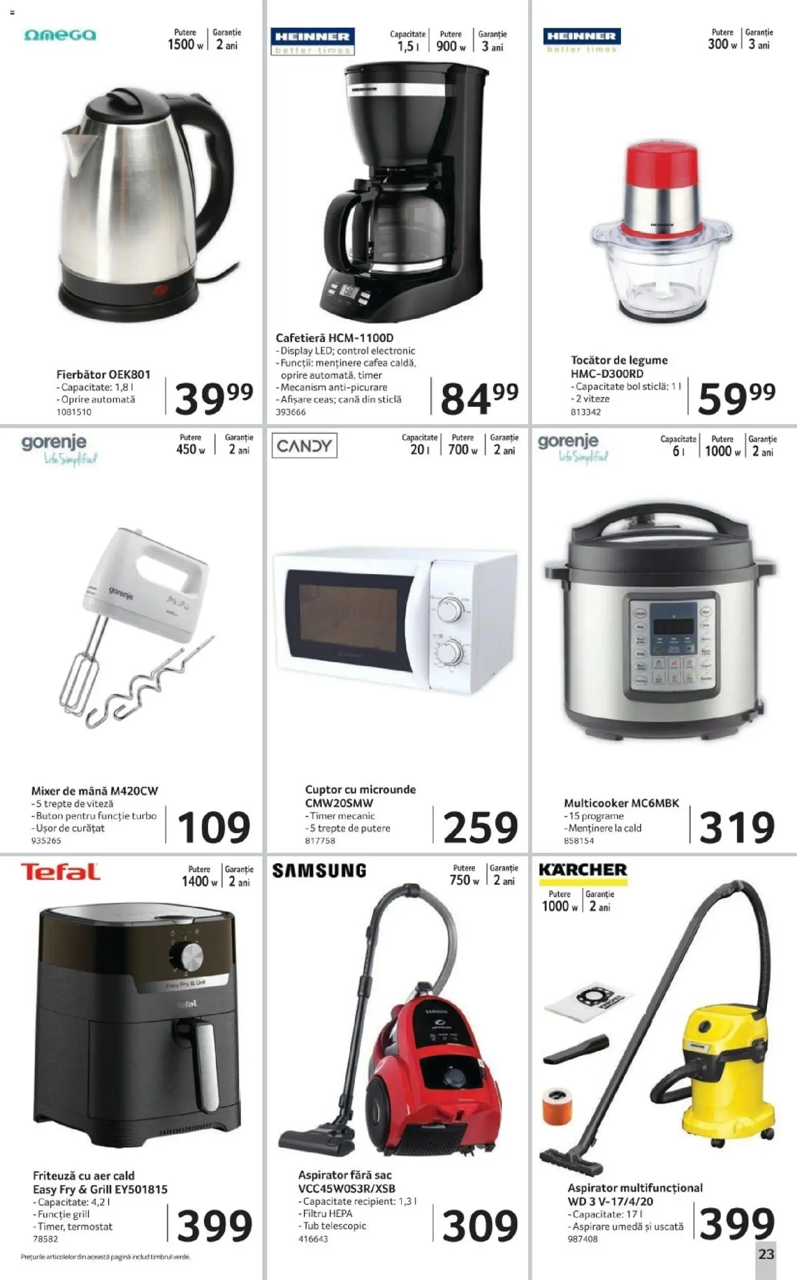 Noul catalog Selgros – valabil de la 02.01.2026 | Pagină: 24 | Produse: Cuptor, Mixer, Bol, Tocător