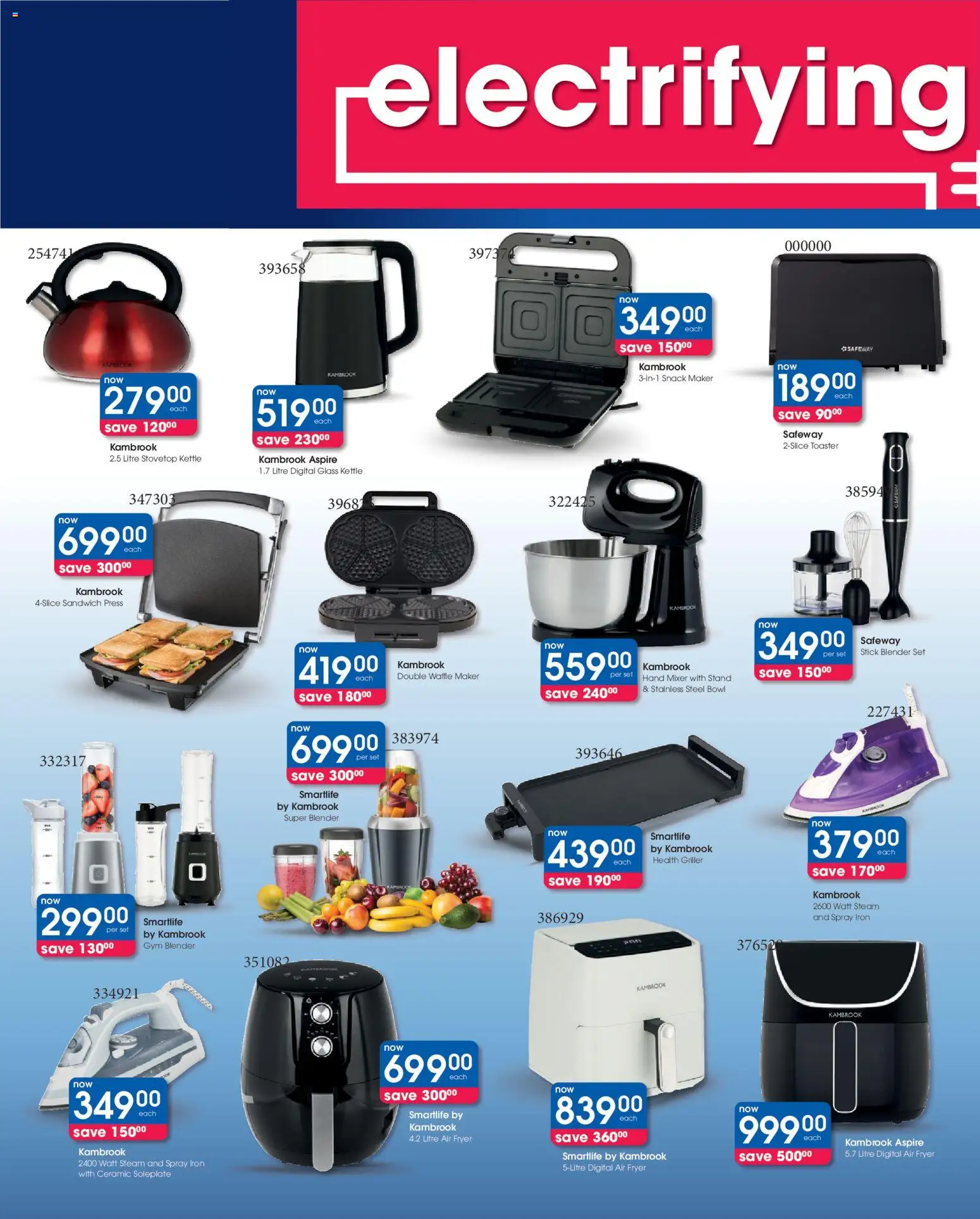 New Clicks catalogue – valid from 09.04.2026 | Page: 4 | Products: Bowl, Press, Fryer, Air fryer
