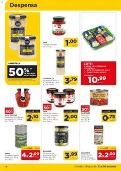 Alimerka folleto Asturias │ válido desde el 03.07.2025 | Página: 17 | Productos: Νερό καρύδας, Cocina, Tomate triturado