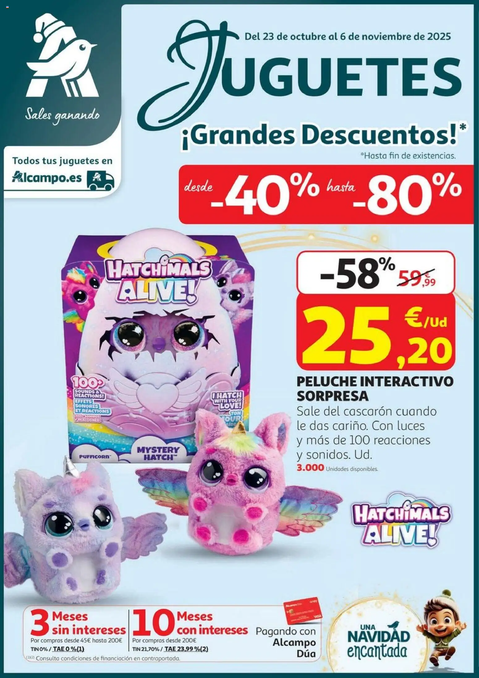 Alcampo - Juguetes │ válido desde el 23.10.2025 | Página: 1 | Productos: Juguetes