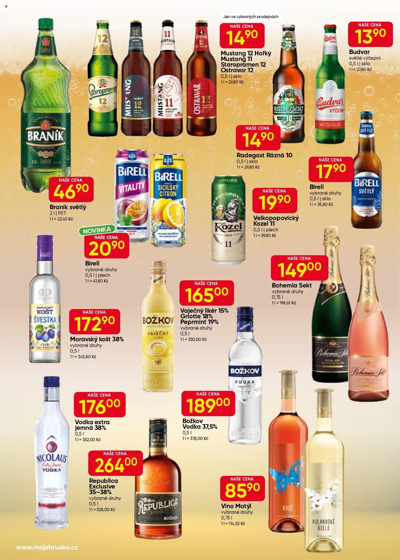 Hruška leták od 11.02.2026 | Strana: 6 | Produkty: Víno, Radegast Rázna 10, Braník, Božkov