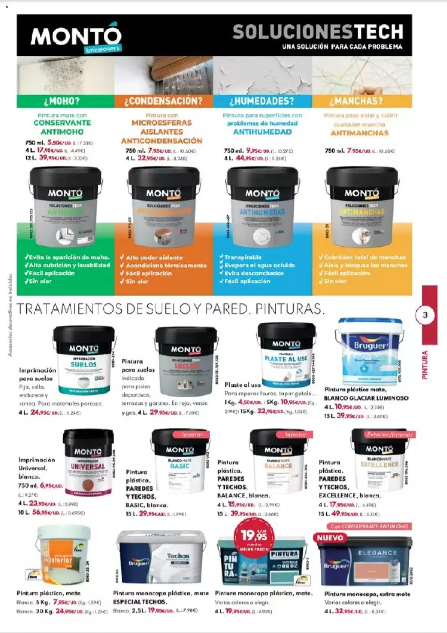 BricoCentro folleto │ válido desde el 26.01.2026 | Página: 3 | Productos: Pintura plástica