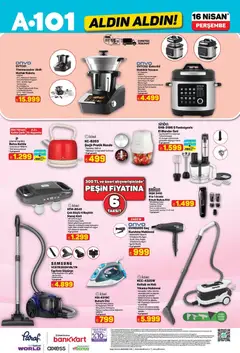 16.04.2026 tarihinden itibaren geçerli olan A101 kataloğu önizlemesi | Sayfa: 9