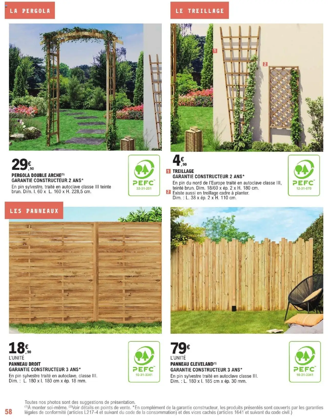  | Page: 58 | Produits: Pergola, Cadre