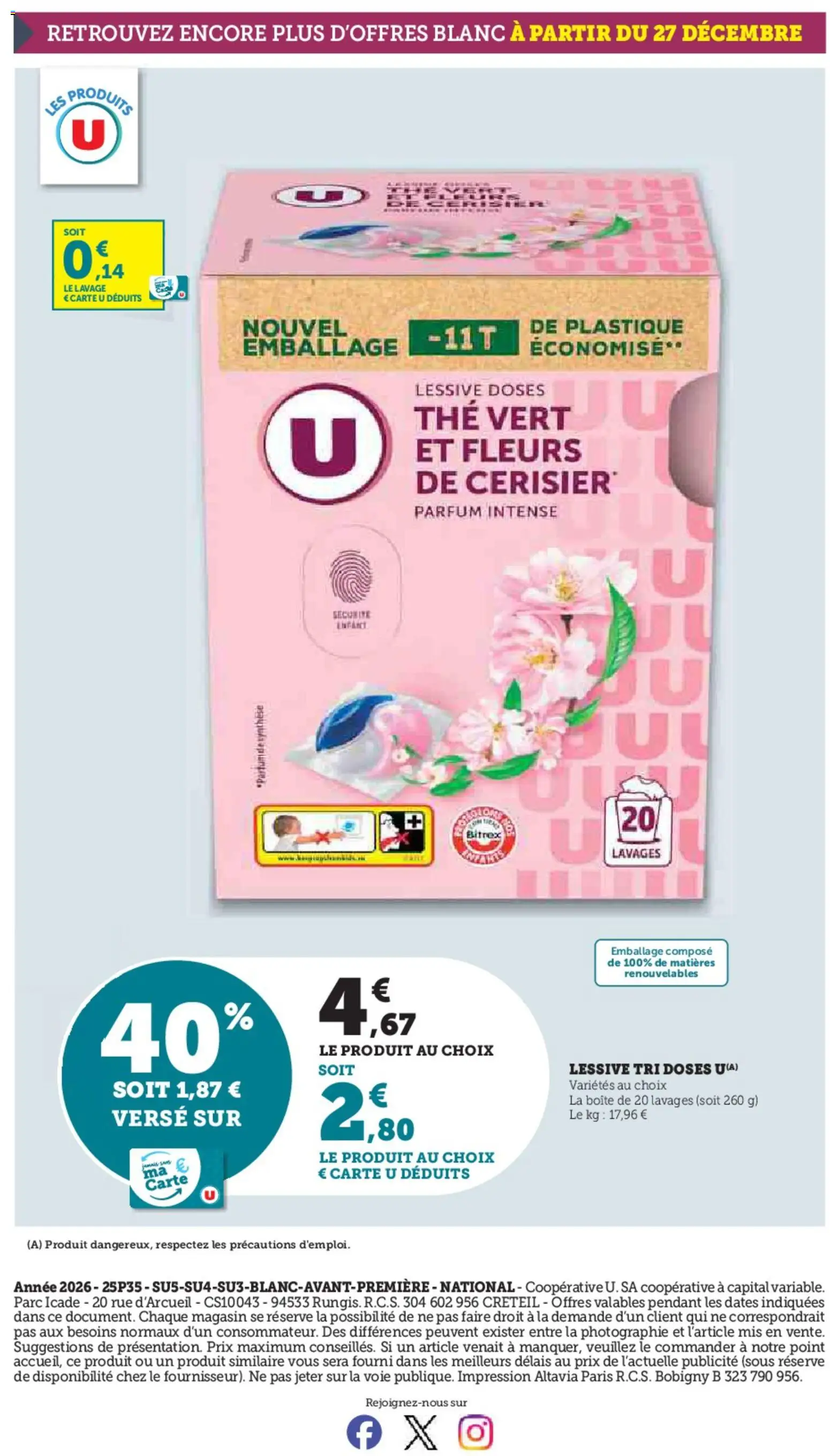 {H1} | Page: 12 | Produits: Parfum, Lessive, Thé