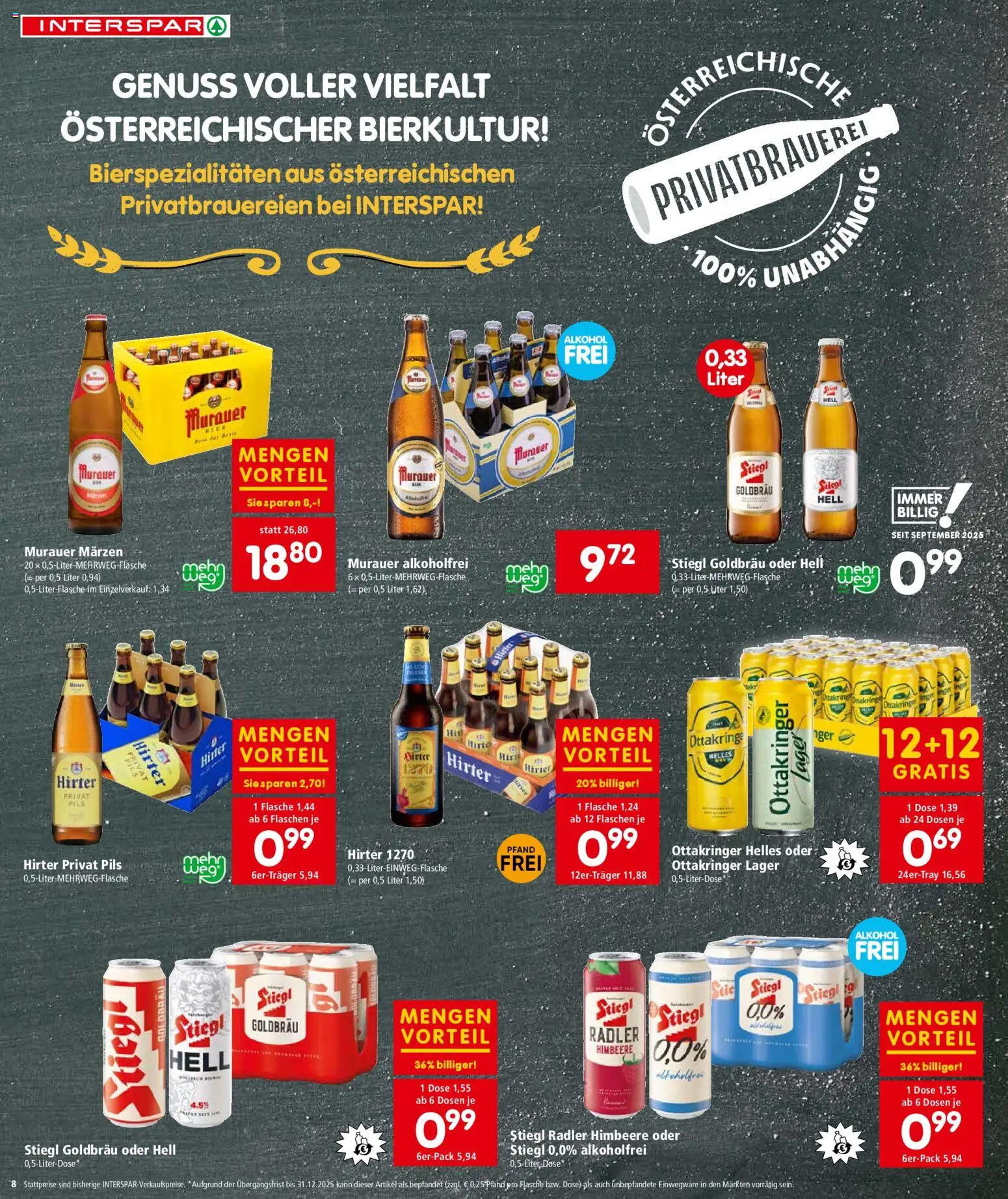 Interspar Flugblatt - Steiermark gültig ab 27.11.2025 | Seite: 9 | Produkte: Himbeere