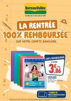 Bureau Vallée - Prévisualisation de Bureau Vallée catalogue valide à partir de 21.07.2025