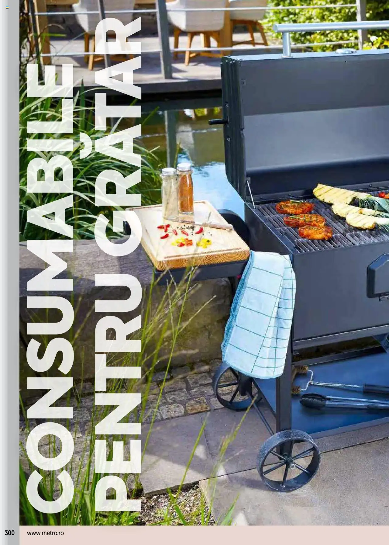 Noul catalog Metro – valabil de la 17.09.2025 | Pagină: 300 | Produse: Grătar