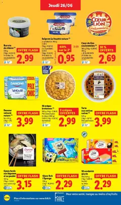  | Page: 16 | Produits: Sandwich, Raviolis, Beurre, Burrata