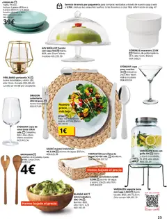 Vista previa Catálogo IKEA para tu negocio válido desde el 02.12.2025 | Página: 23 | Productos: Té, Vela, Macetero, Cubertería