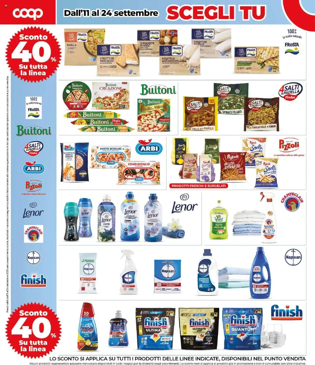 Volantino COOP del 11.09.2025 | Pagina: 6 | Prodotti: Pesca, Funghi, Data, Paella