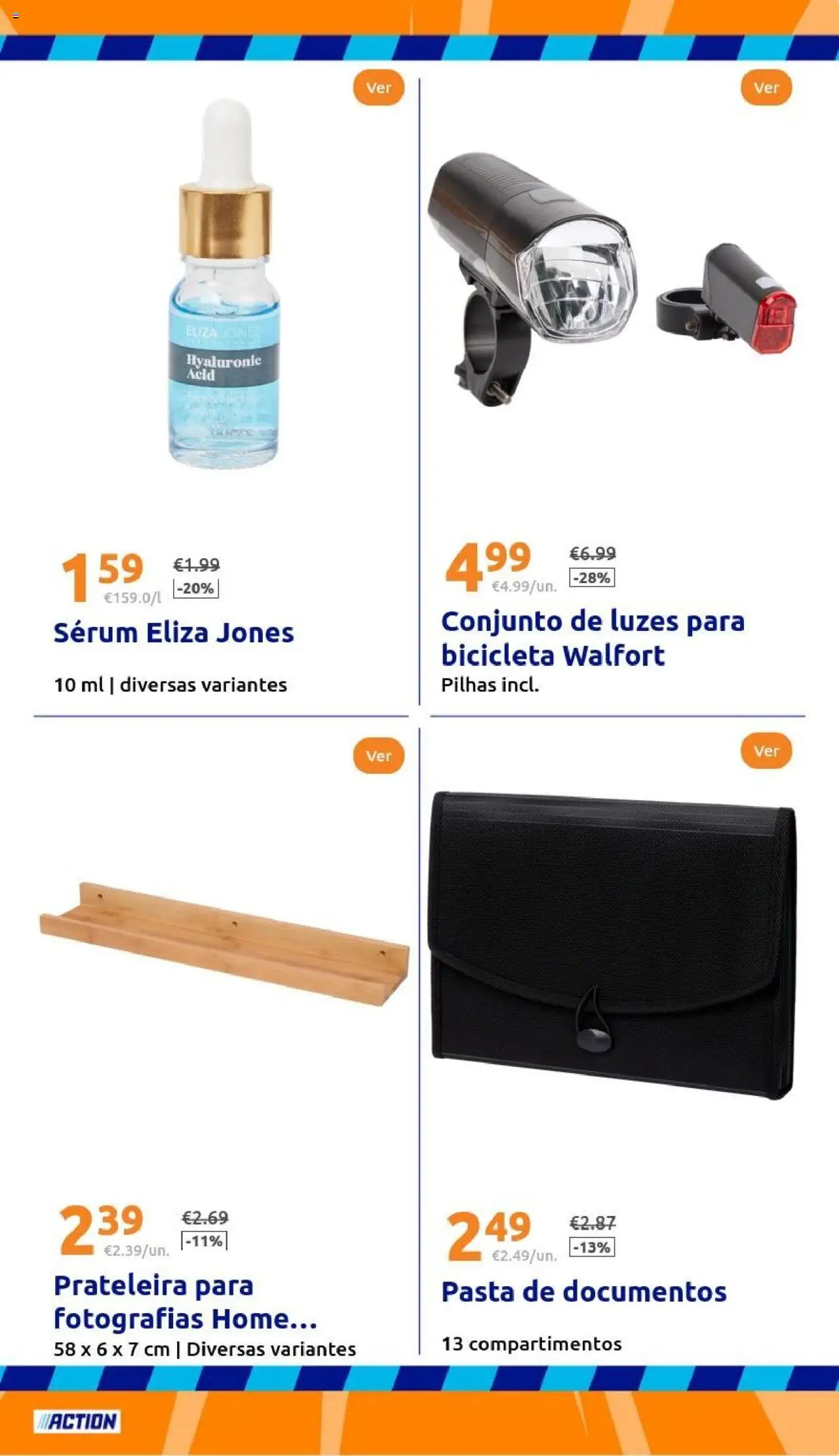 Action - Action PT week 37 2025 │ válido de 10.09.2025 | Página: 27 | Produtos: Bicicleta, Sérum, Pilhas, Prateleira