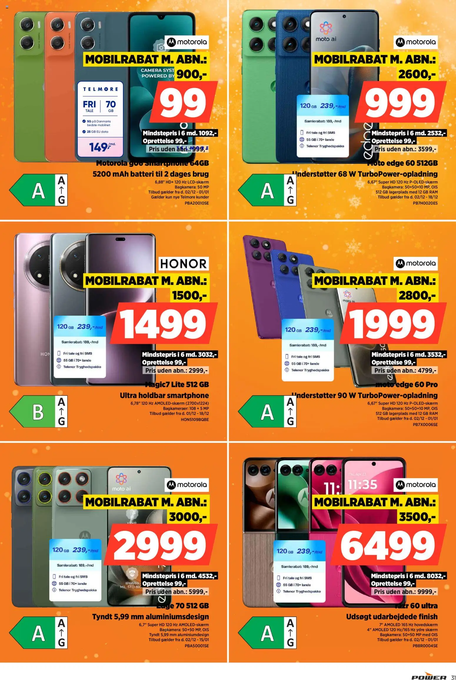 Power tilbudsavis – gyldig fra 02.12.2025 | Side: 31 | Produkter: RAM, Skærm, Smartphone, Batteri