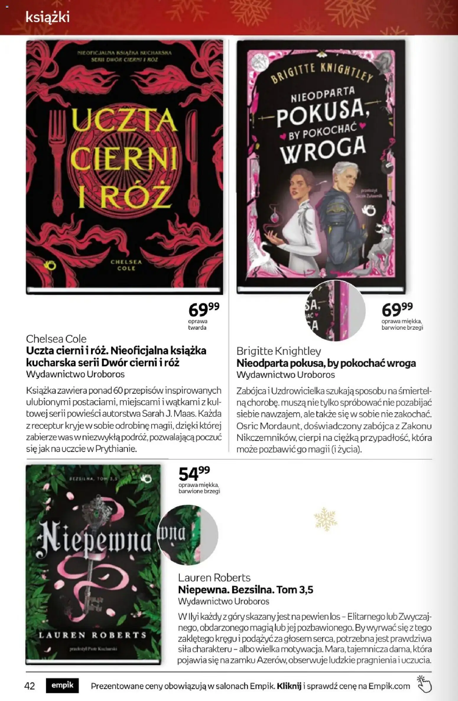 Empik promocje - Tom kultury Książki od 10.12.2025 | Strona: 42 | Produkty: Książki, Książka kucharska, Róż