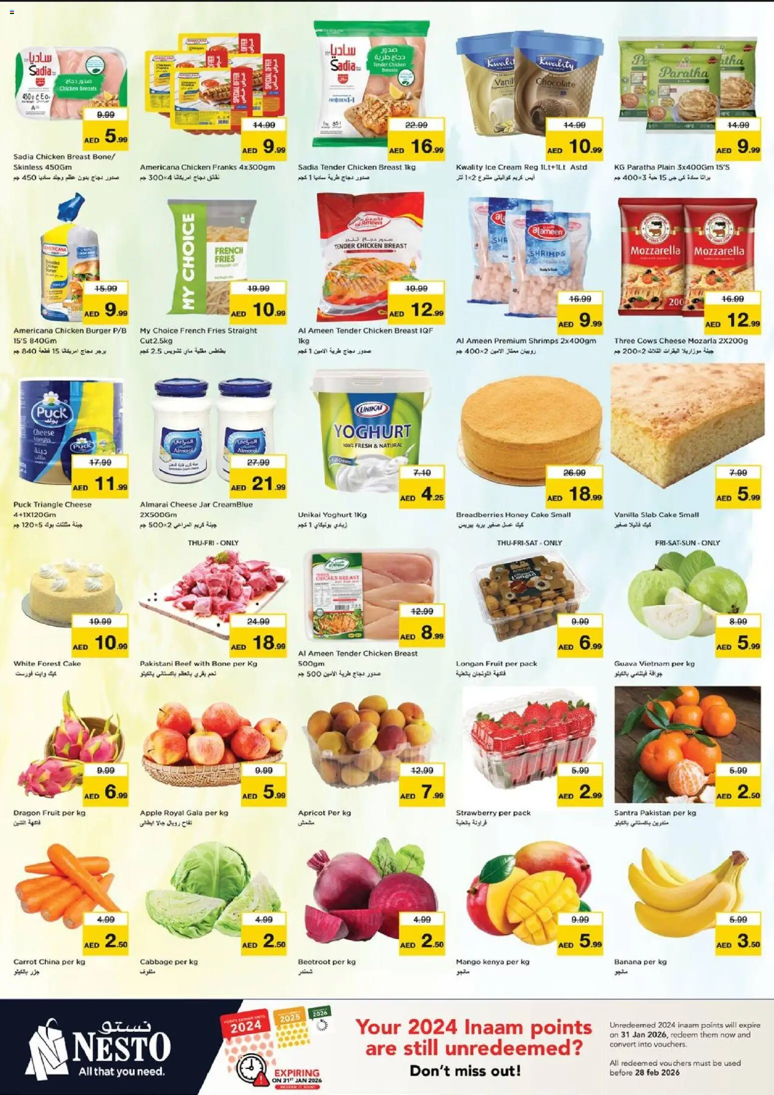 {H1} | Page: 4 | Products: Vajcia, Čokoláda, Myčka, Äpfel