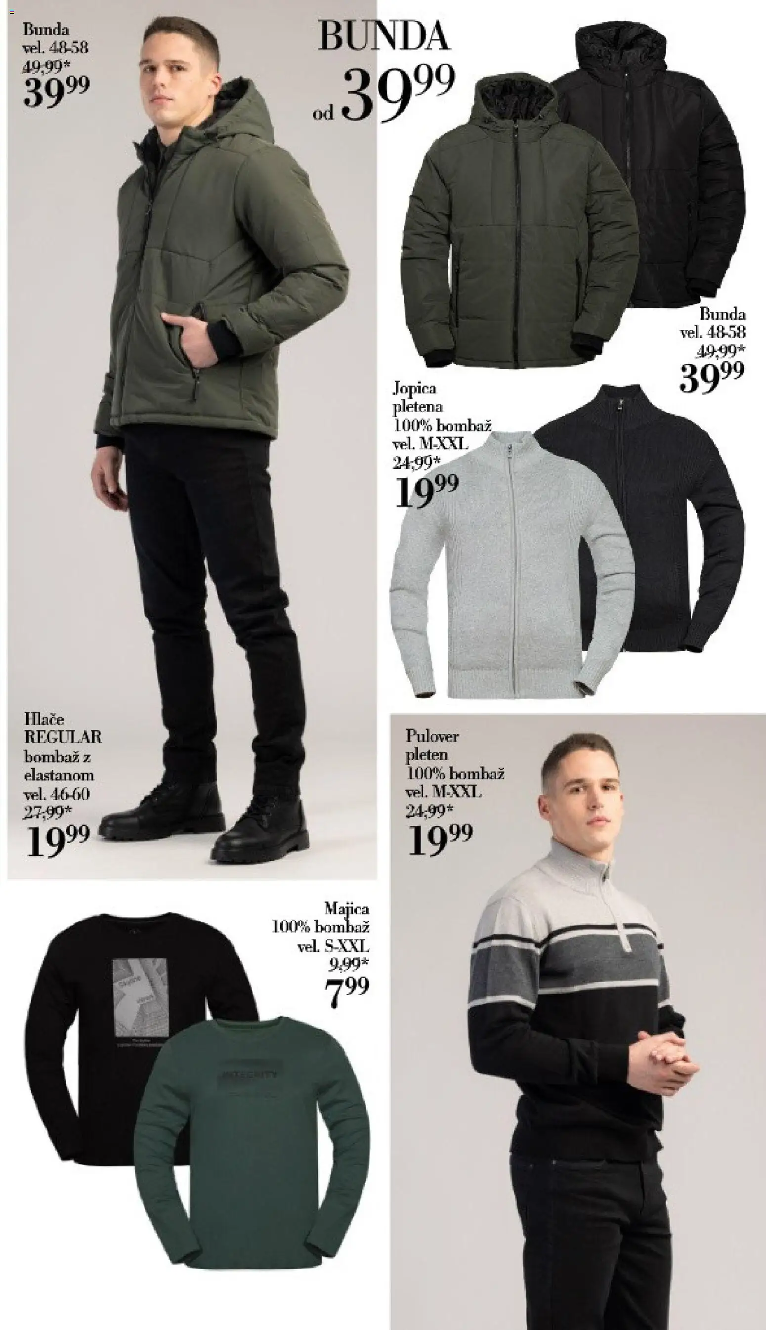 Novi Mana katalog ponudbe – veljaven od 12.11.2025 | Stran: 7 | Izdelki: Majica, Jopica, Pulover