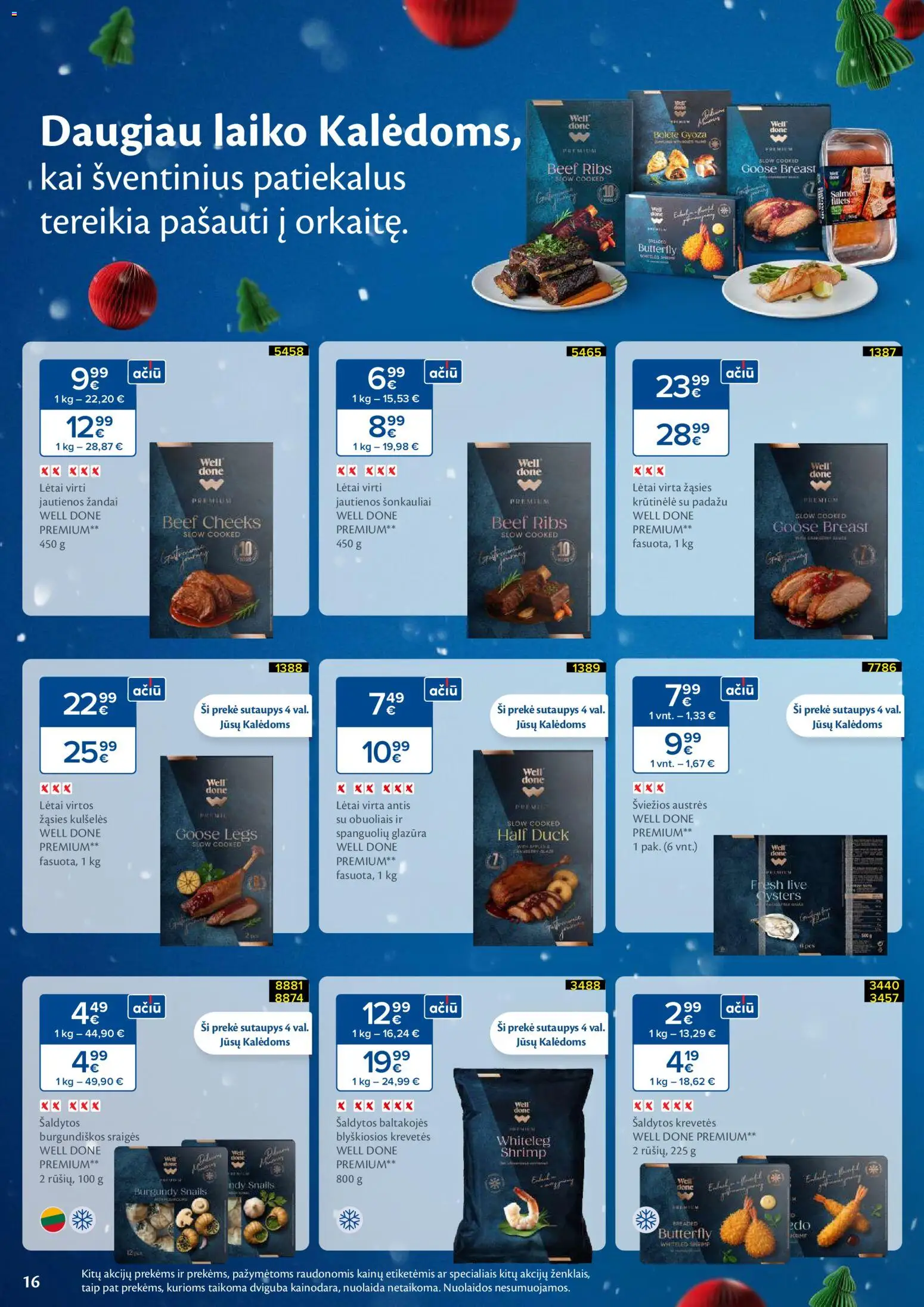 MAXIMA akcijos nuo 04.11.2025 | Puslapis: 16 | Prekių: Jautienos