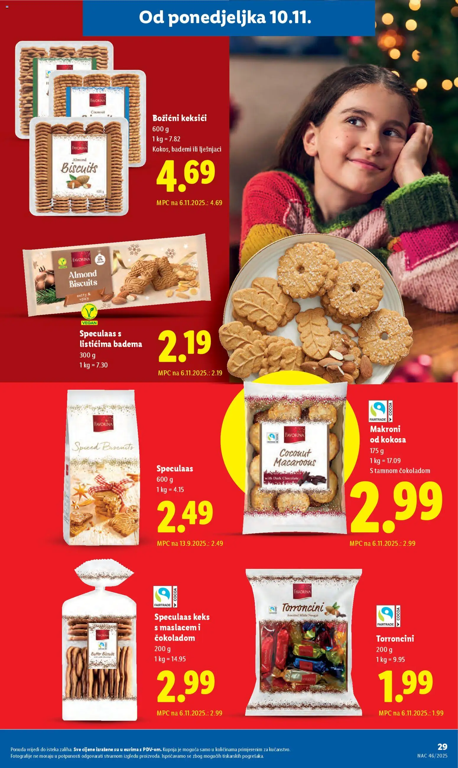 Lidl katalog | vrijedi od 10.11.2025 | Stranica: 29 | Proizvodi: Keks
