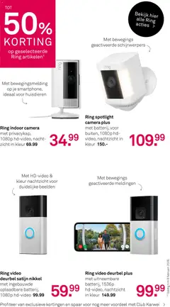 KARWEI - Folder - Voorbeeld van een folder van KARWEI, geldig van 09.02.2026 | Pagina: 33 | Producten: Video, Camera, Ring