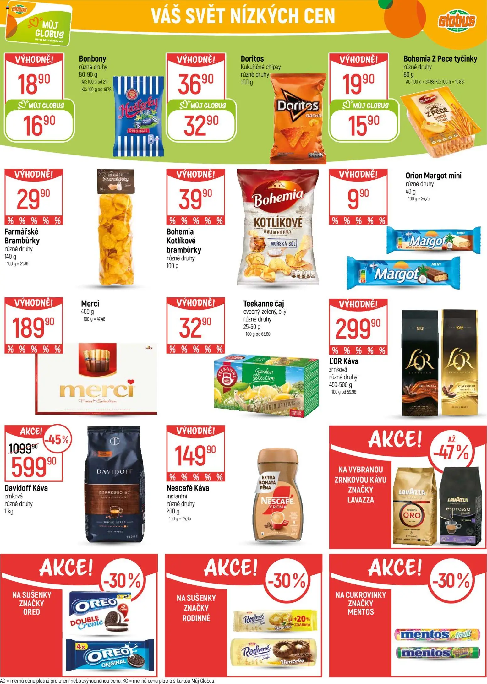 Globus leták - Praha Černý Most od 10.12.2025 | Strana: 29 | Produkty: Merci, Tyčinky, Doritos, Nescafé