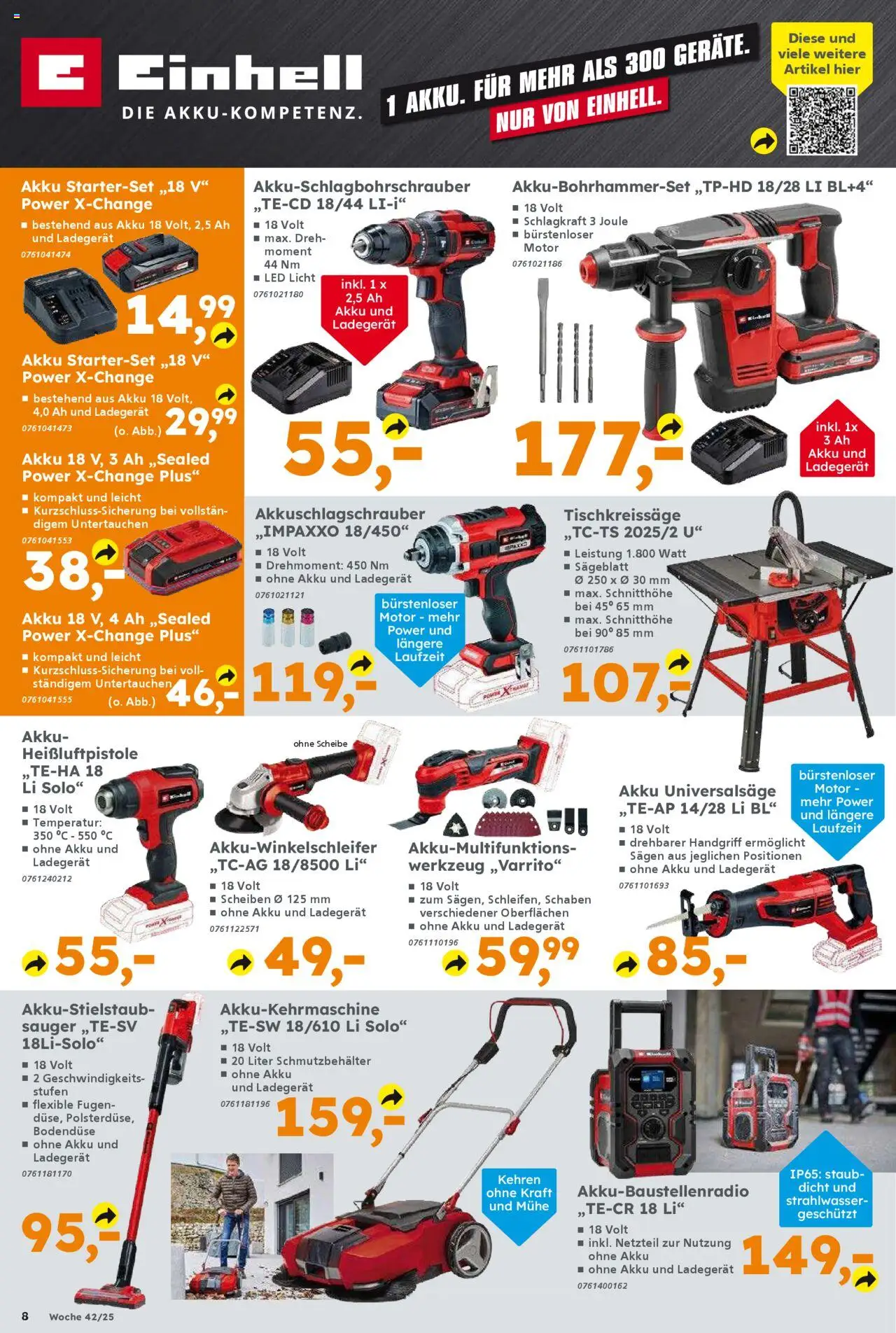 Globus Baumarkt Prospekt 	 – gültig ab 13.10.2025 | Seite: 8 | Produkte: Netzteil, Ladegerät
