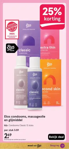 Etos - Folder - Voorbeeld van een folder van Etos, geldig van 22.12.2025 | Pagina: 119 | Producten: Olie, Kan, Gel, Zachte gel
