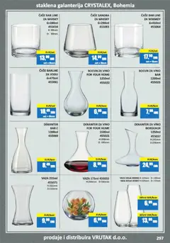 Vrutak - Vinski Katalog - Pregled kataloga iz trgovine Vrutak, vrijedi od 01.11.2024 | Stranica: 297 | Proizvodi: Vaza, Vino, Whisky, Čaše