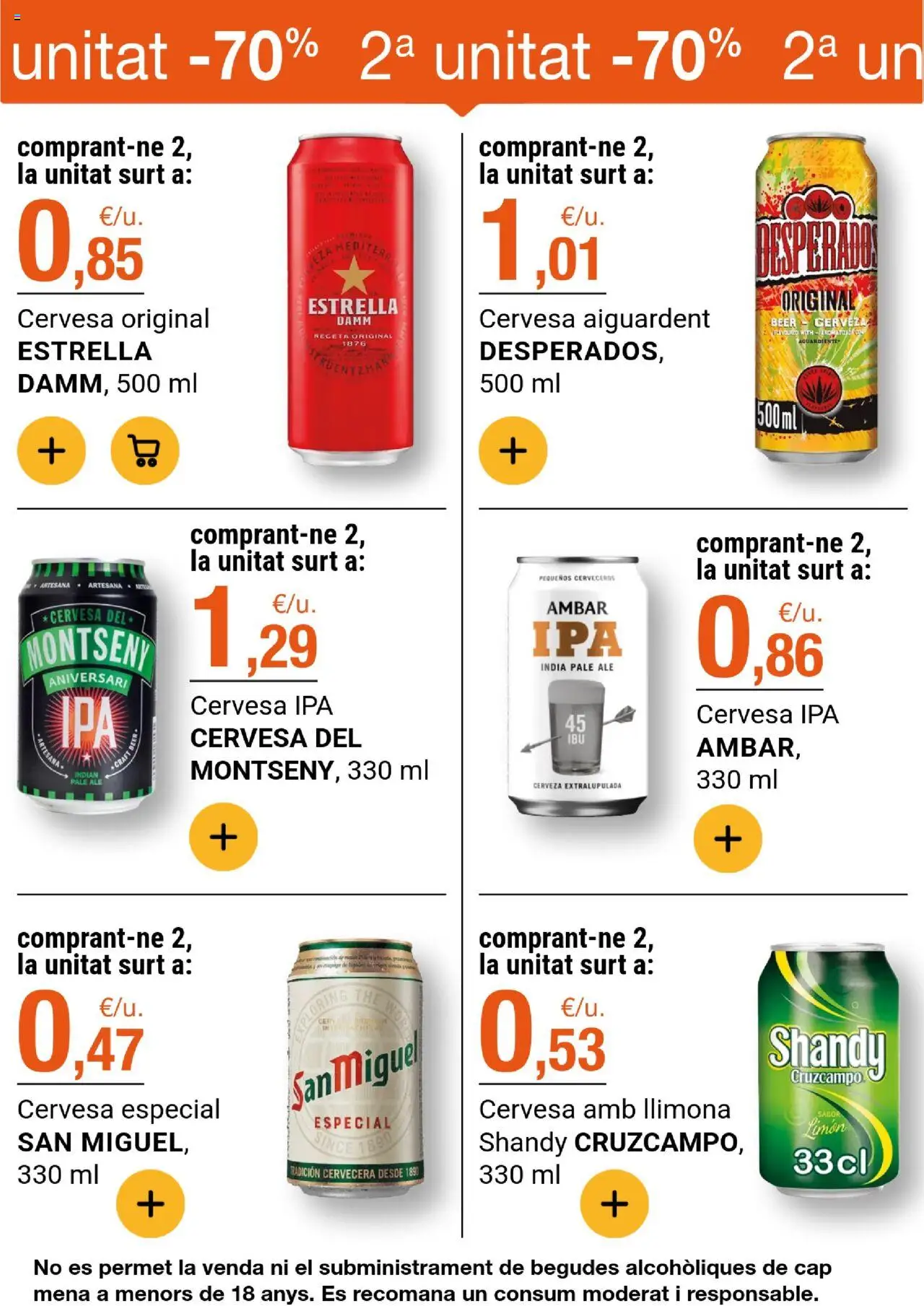 Bonpreu folleto │ válido desde el 07.10.2025 | Página: 28 | Productos: Cerveza