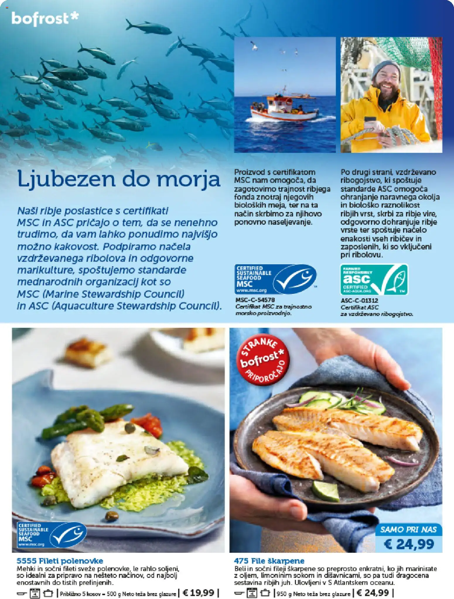 Novi Bofrost katalog ponudbe – veljaven od 01.02.2026 | Stran: 70 | Izdelki: Teza