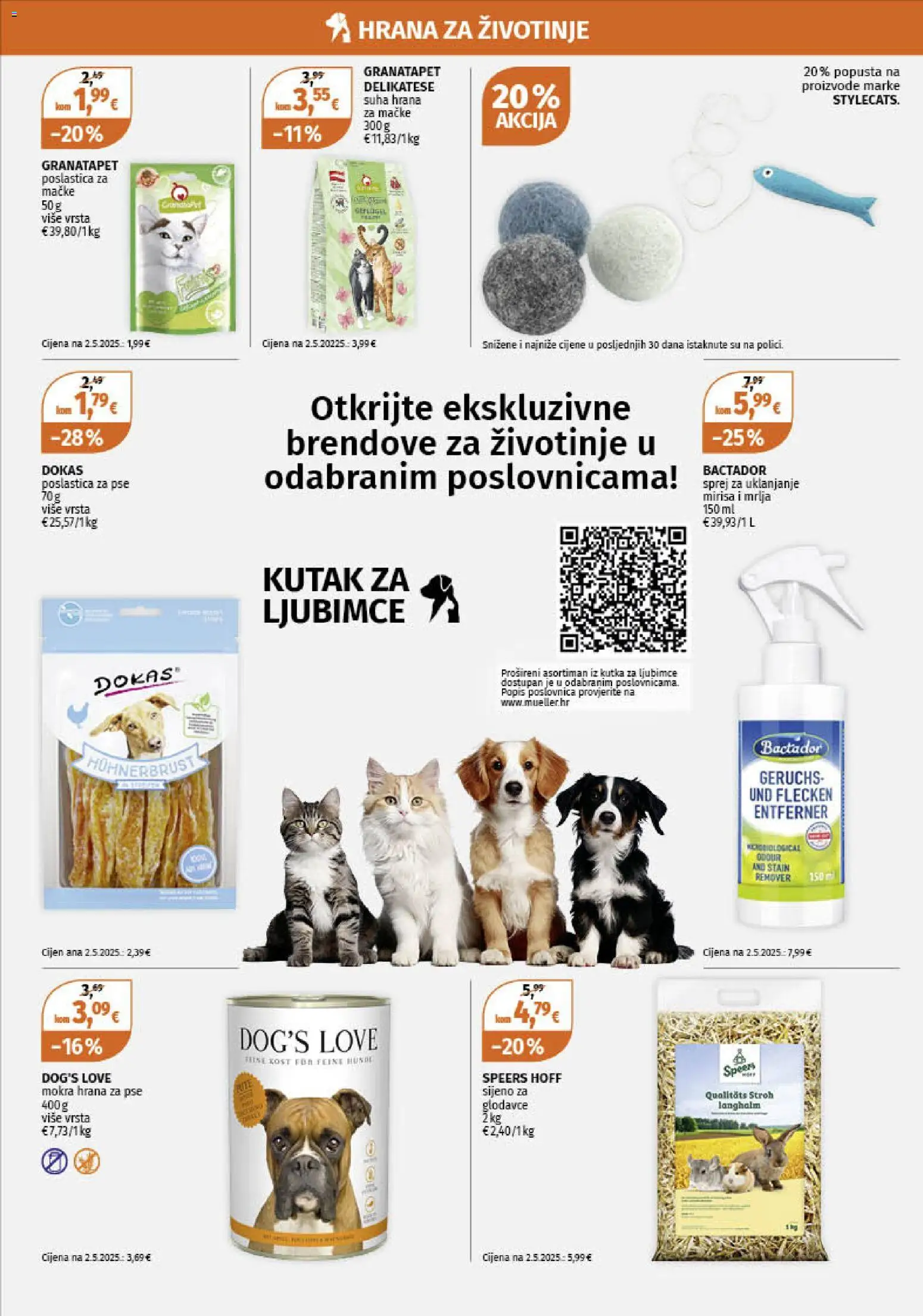 Müller katalog | vrijedi od 02.02.2026 | Stranica: 17 | Proizvodi: Hrana za pse