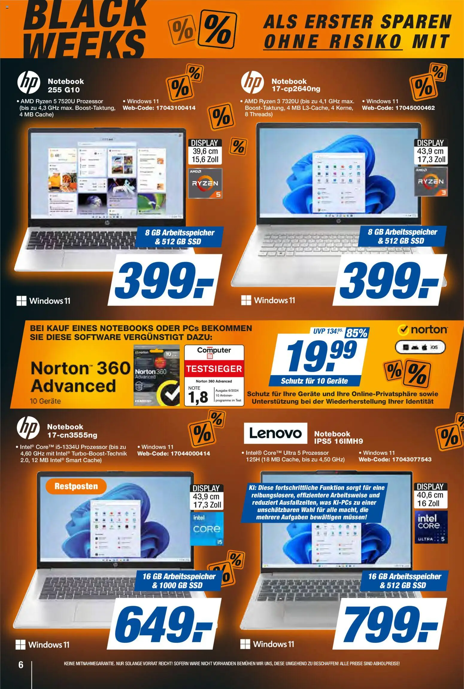 Expert - Black Friday – gültig ab 07.11.2025 | Seite: 6 | Produkte: Lenovo, Notebook, Computer