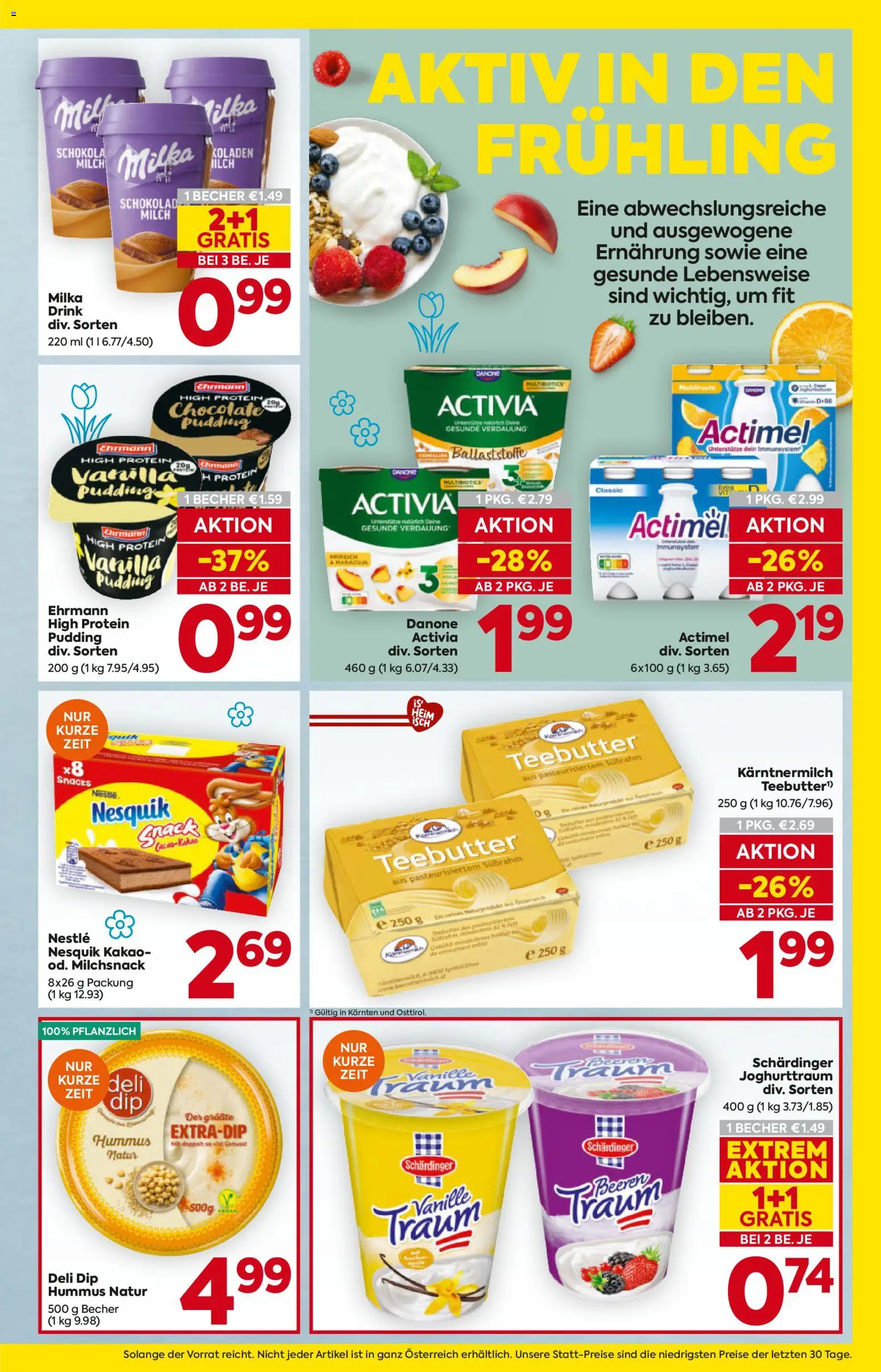 Billa Flugblatt - Kärnten gültig ab 26.02.2026 | Seite: 9 | Produkte: Milch